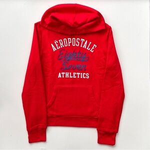 Aeropostale Athletics Eighty Seven Y2K Pullover Hoodie New Size Women’s Large